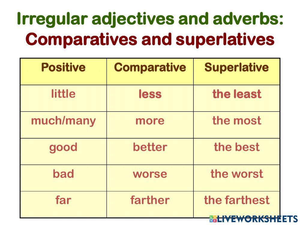 Adjectives