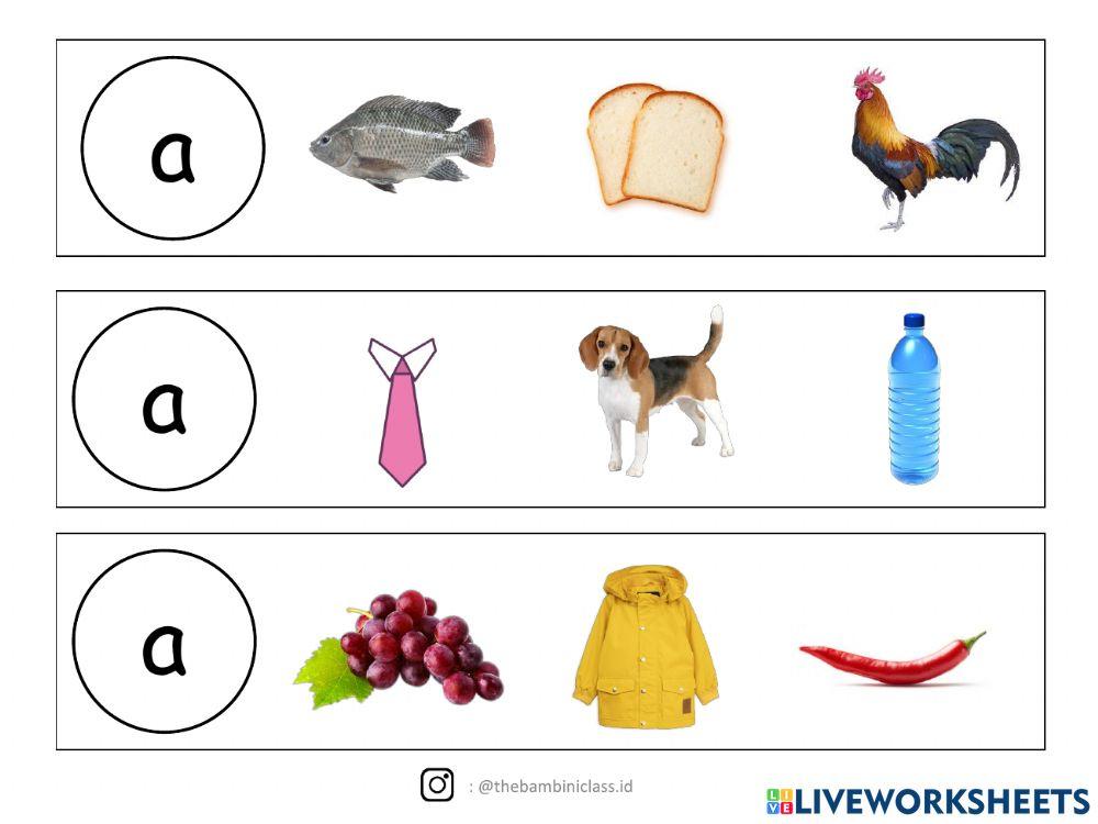 Fonik dan Huruf a