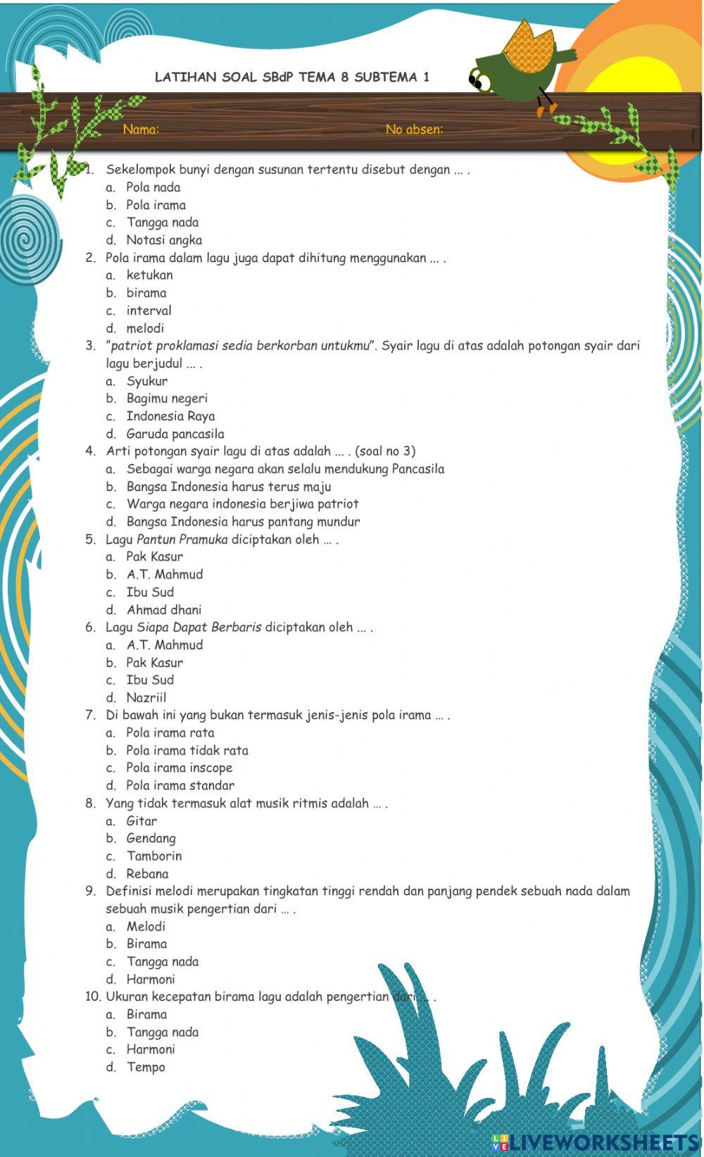 Tugas Tema 8 Subtema 1