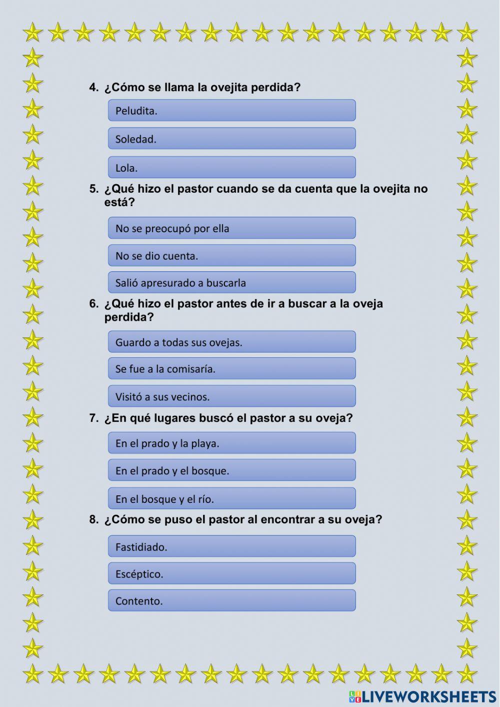 La oveja perdida La oveja perdida
