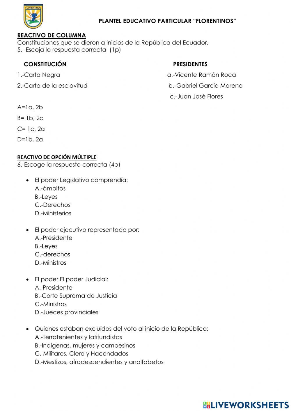Evaluación de estuduos sociales