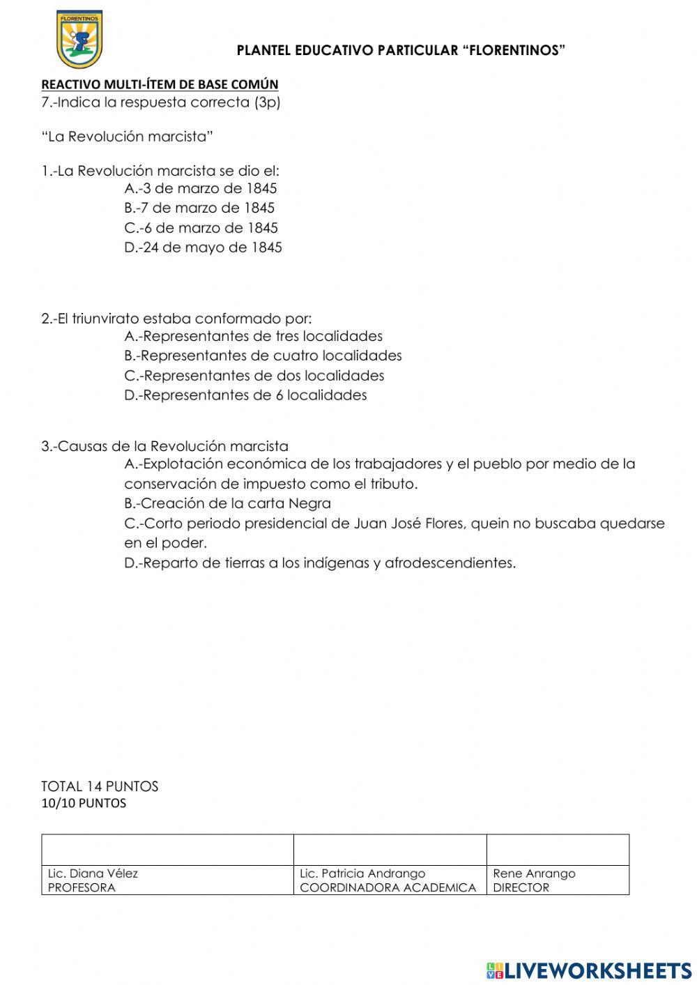 Evaluación de estuduos sociales