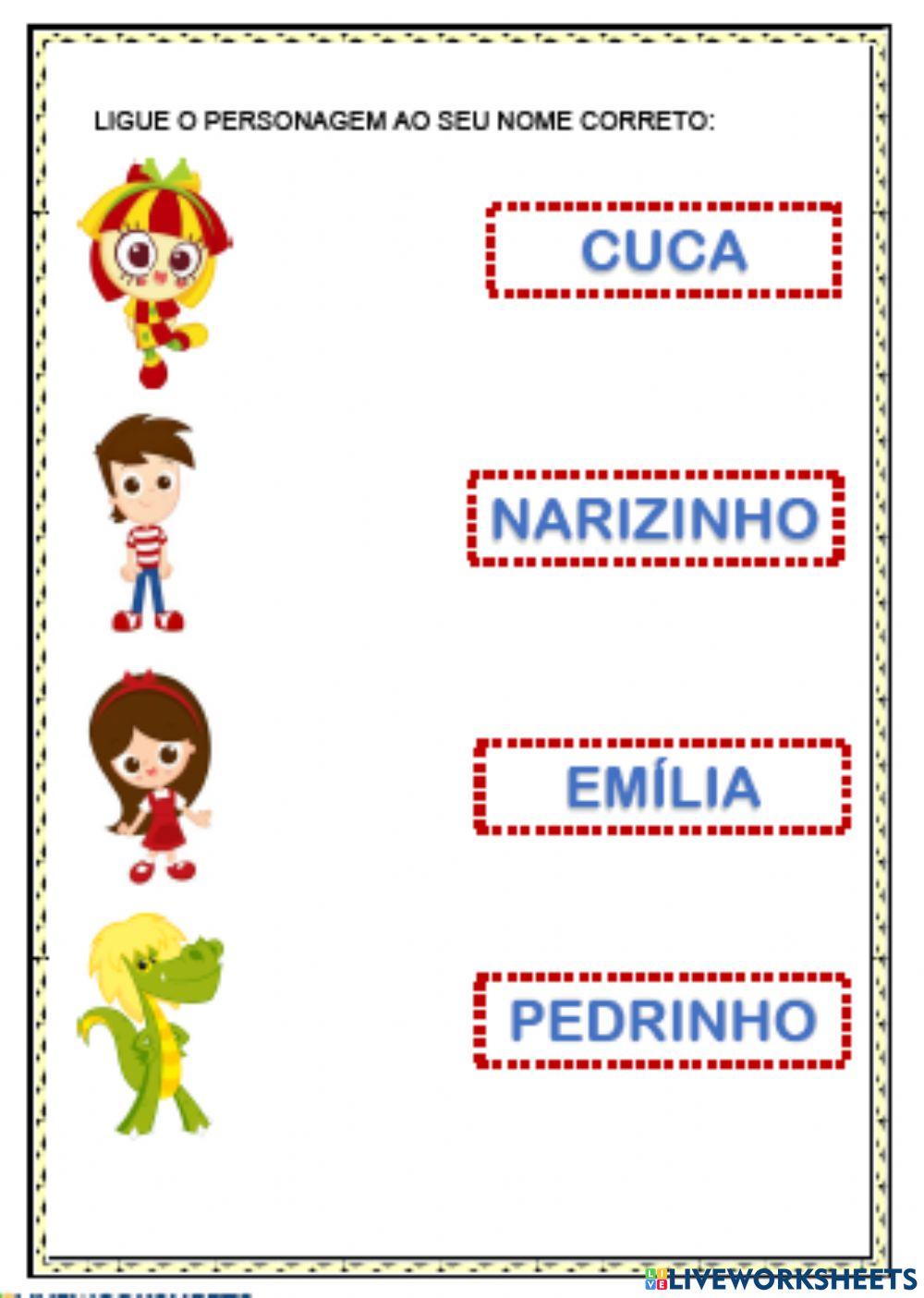 Atividade dia do livro ligue