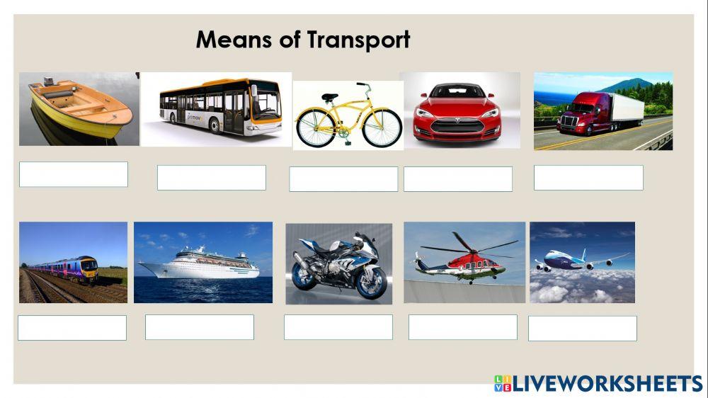 Means of Transport