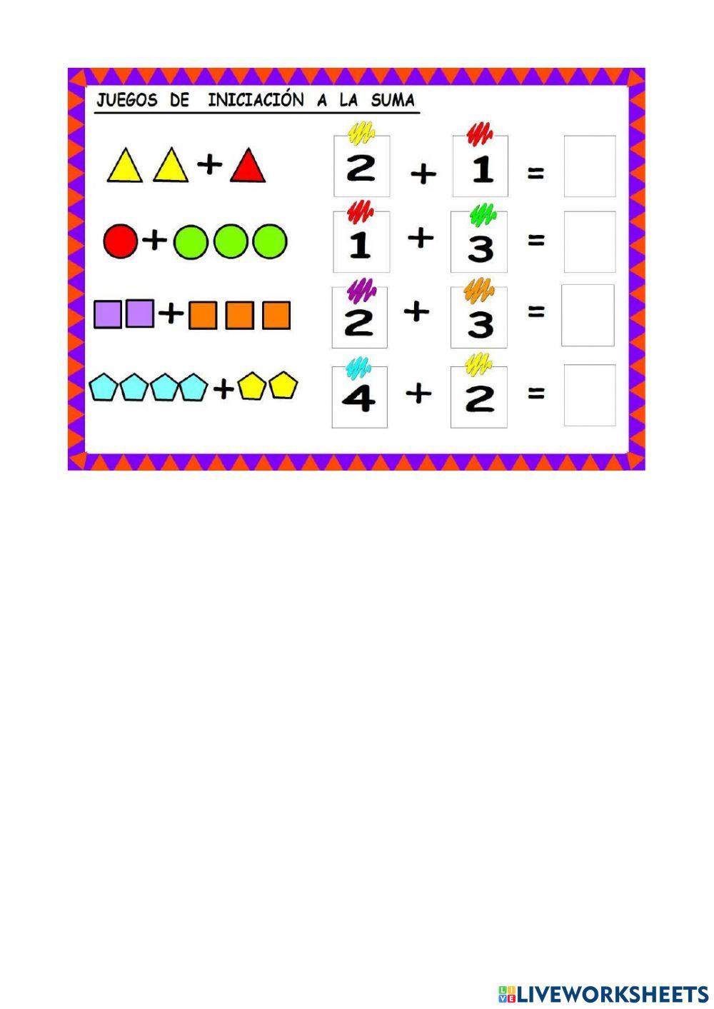 Iniciación a las sumas