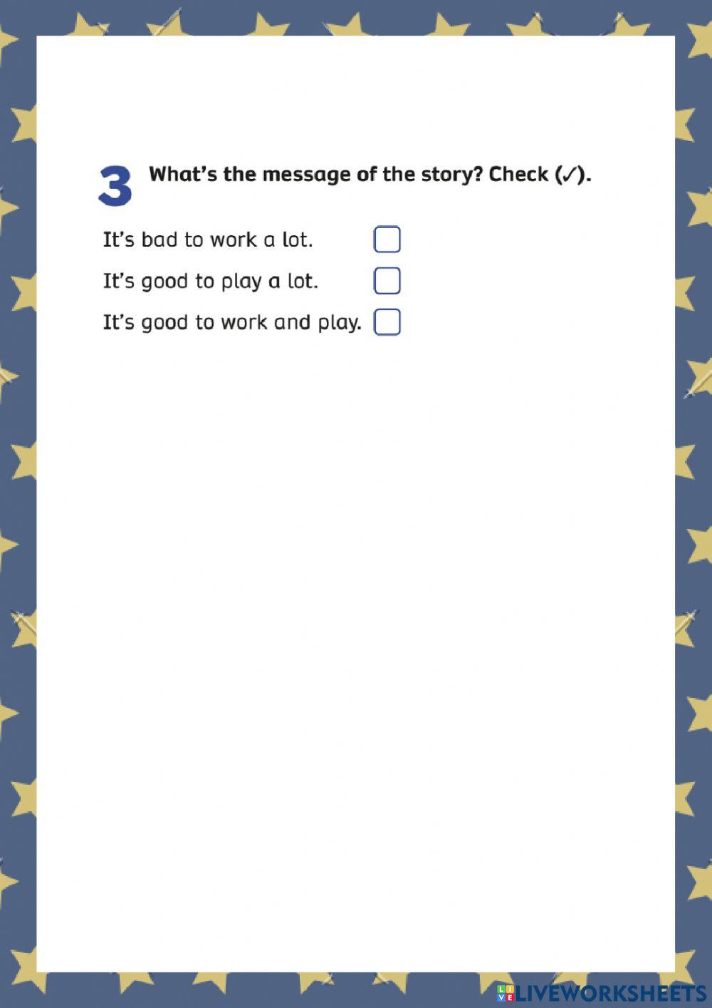 The Grasshopper and the Ant