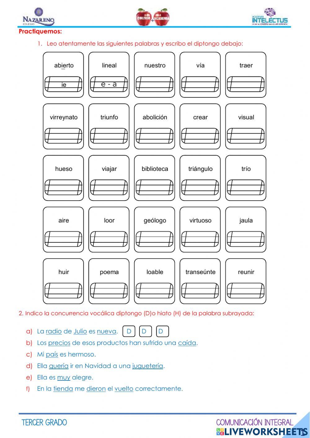 Concurrencia Vocálica