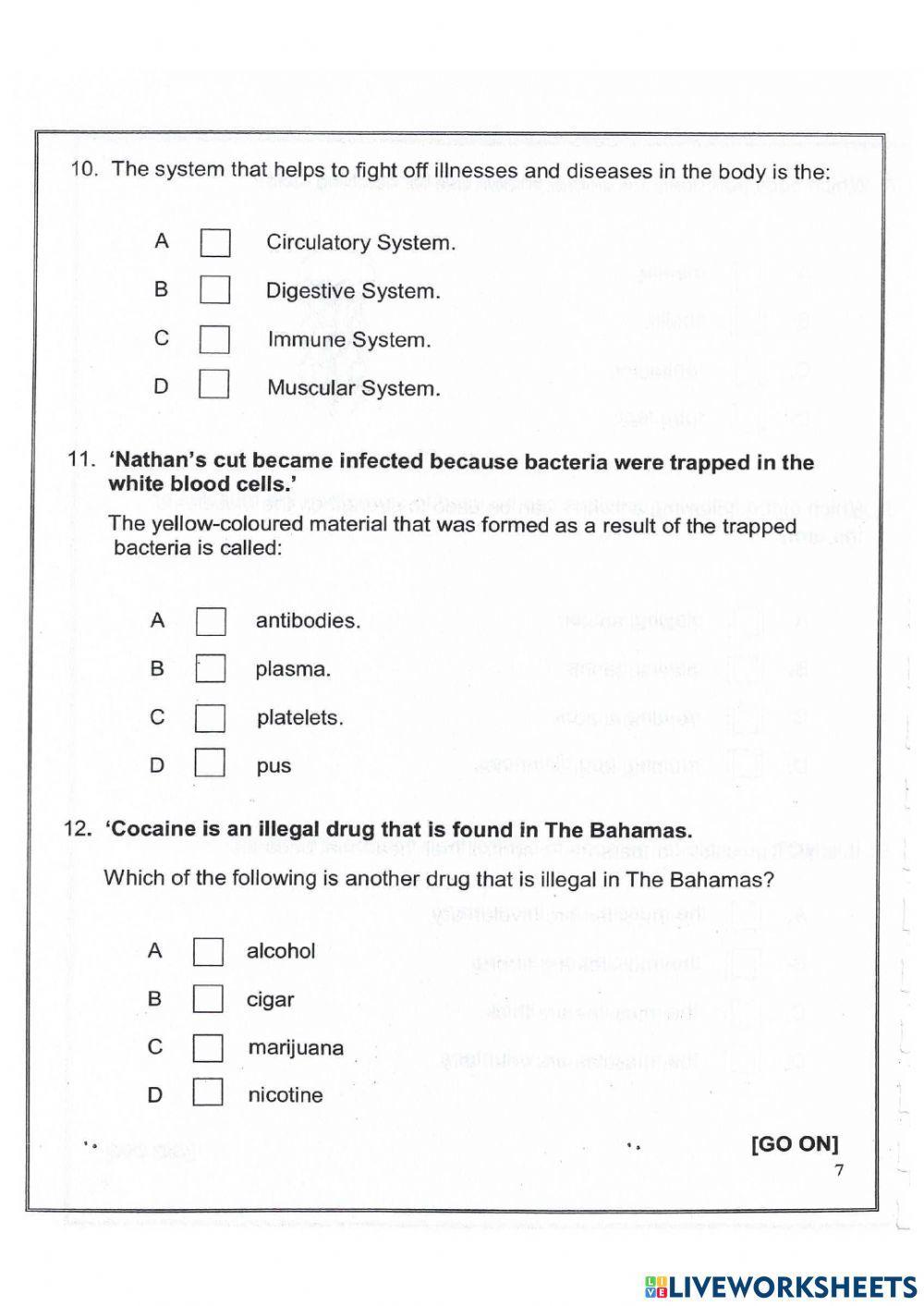 GLAT Science 2015 Section 1
