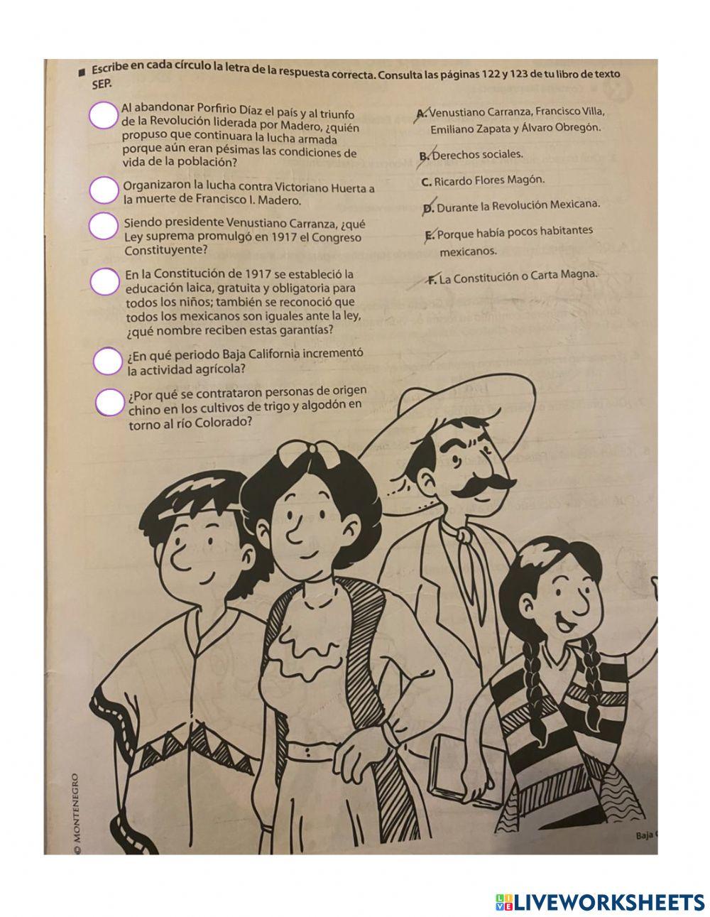 La vida coridiana en mi entidad durante la Revolución