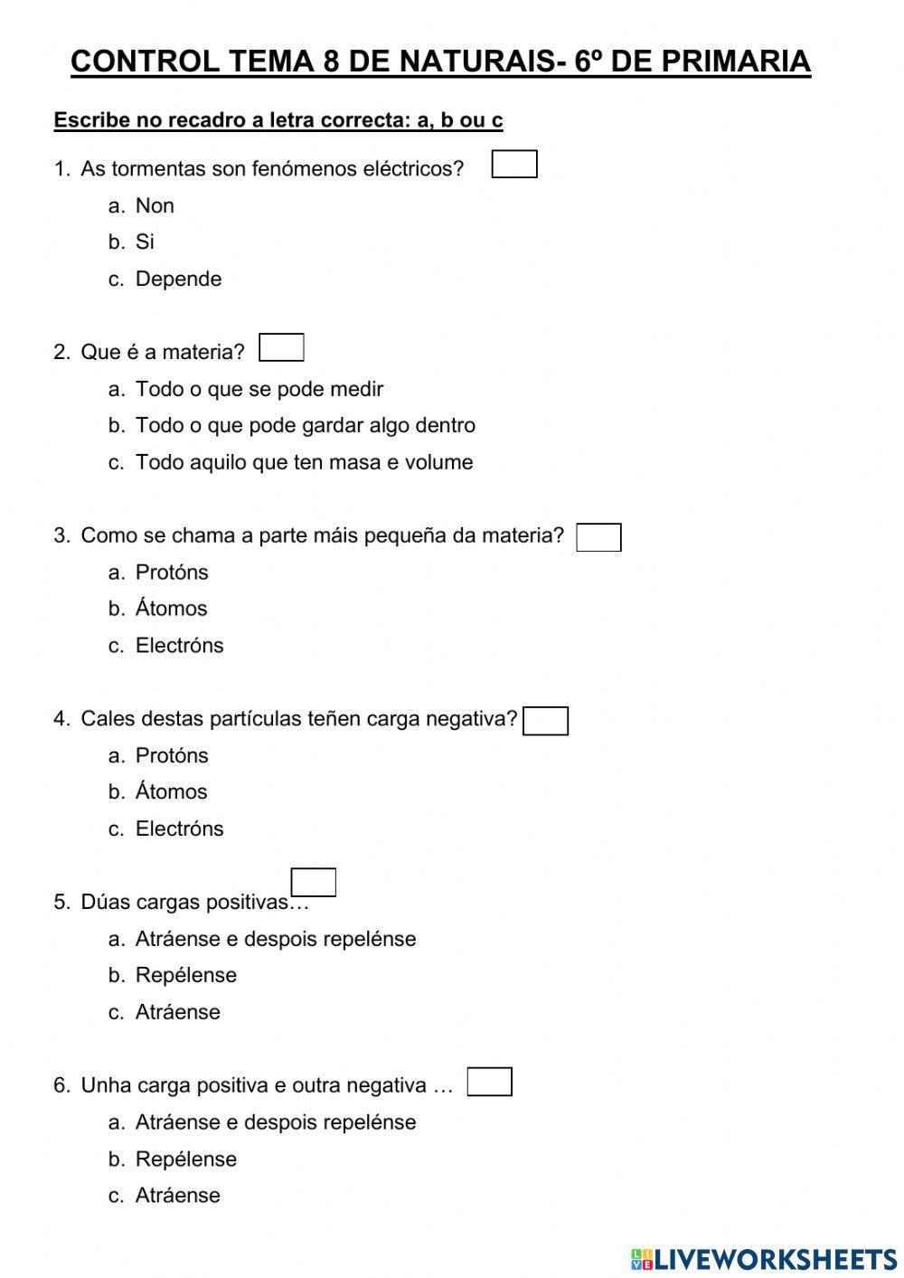 Control naturais tema 8