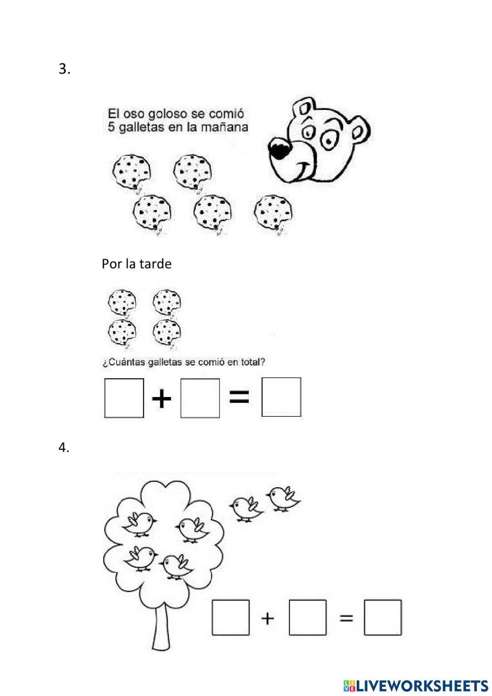 Situaciones de adición y sustracción