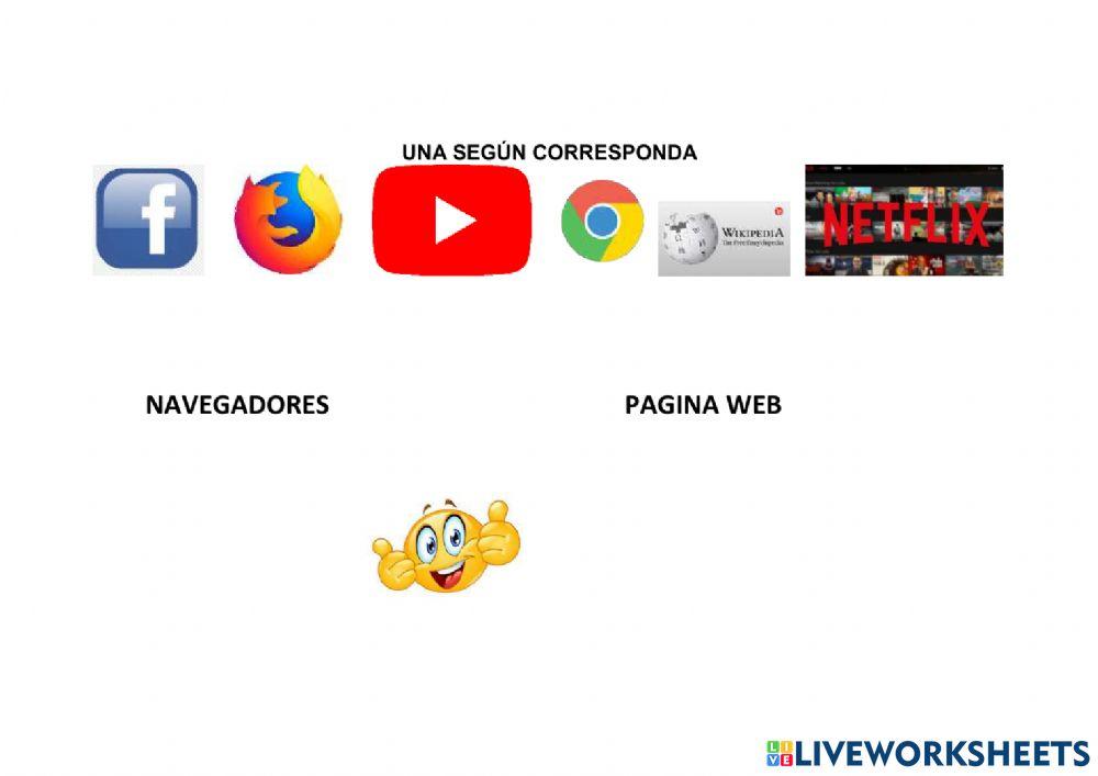 Paginas web y navegadores