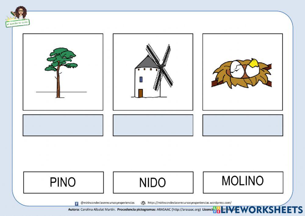 Pino, molino, nido