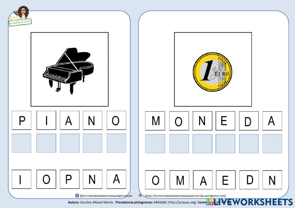 Piano, moneda, león