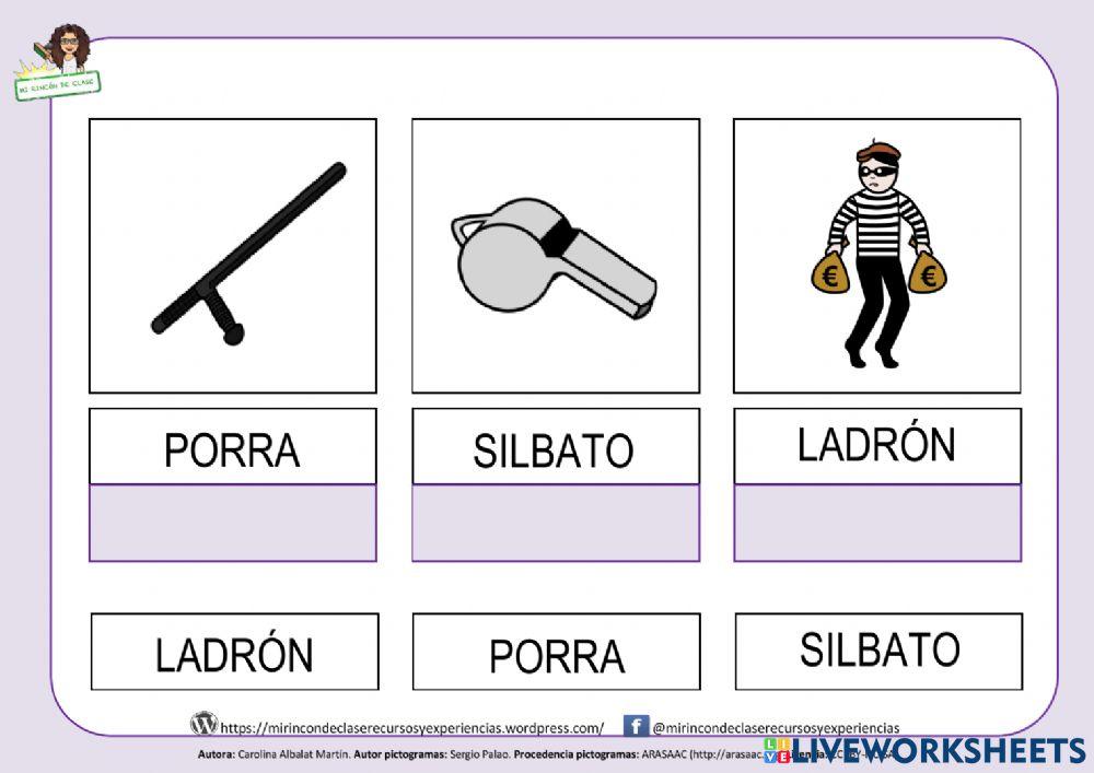 Las profesiones: policía