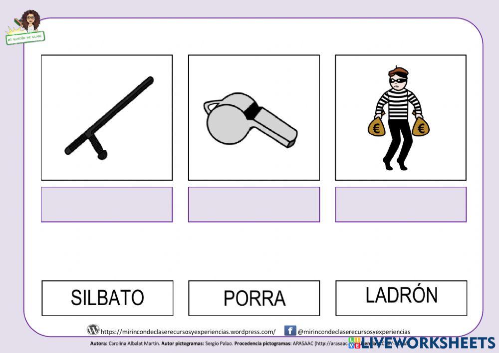 Las profesiones: policía