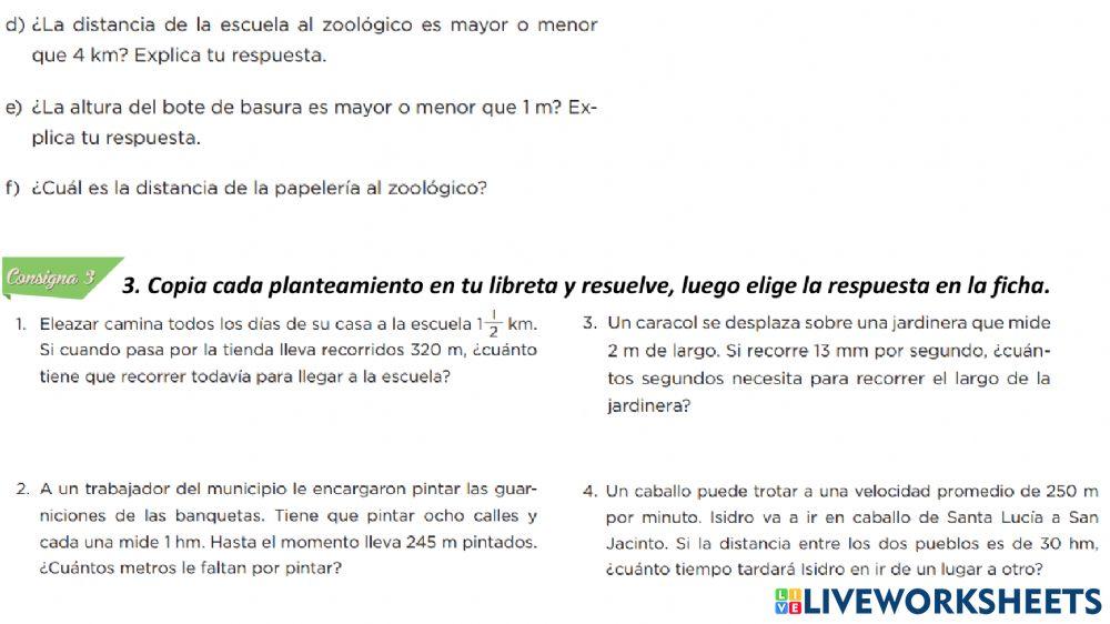 Desafío 72 Equivalencias.