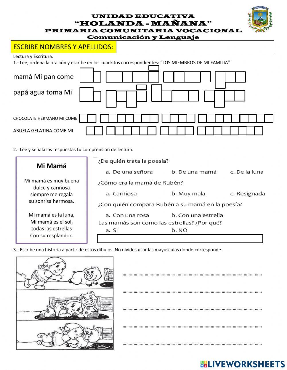 Evaluación de lenguaje