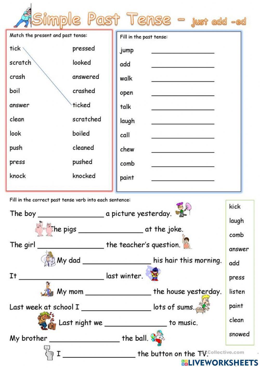 the-simple-past-tense-activity-live-worksheets