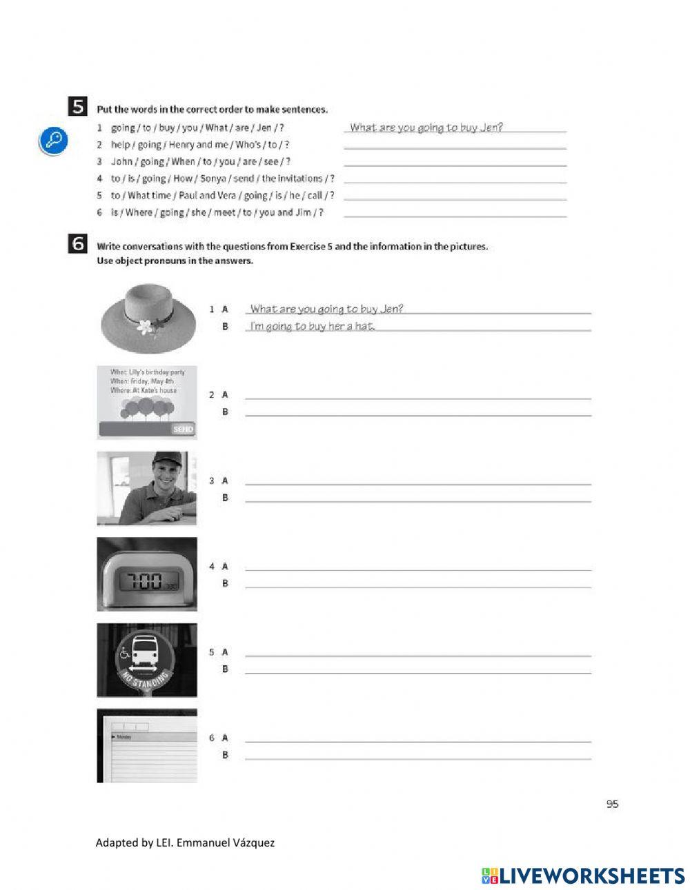 Unit 12 Lesson C Planning a party
