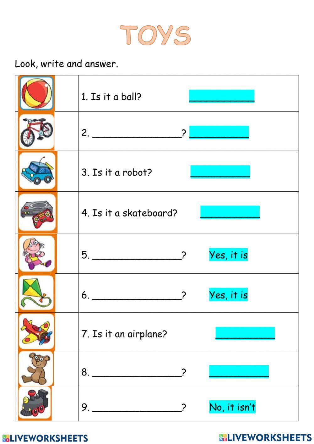 Take shape 1- is it a... toy