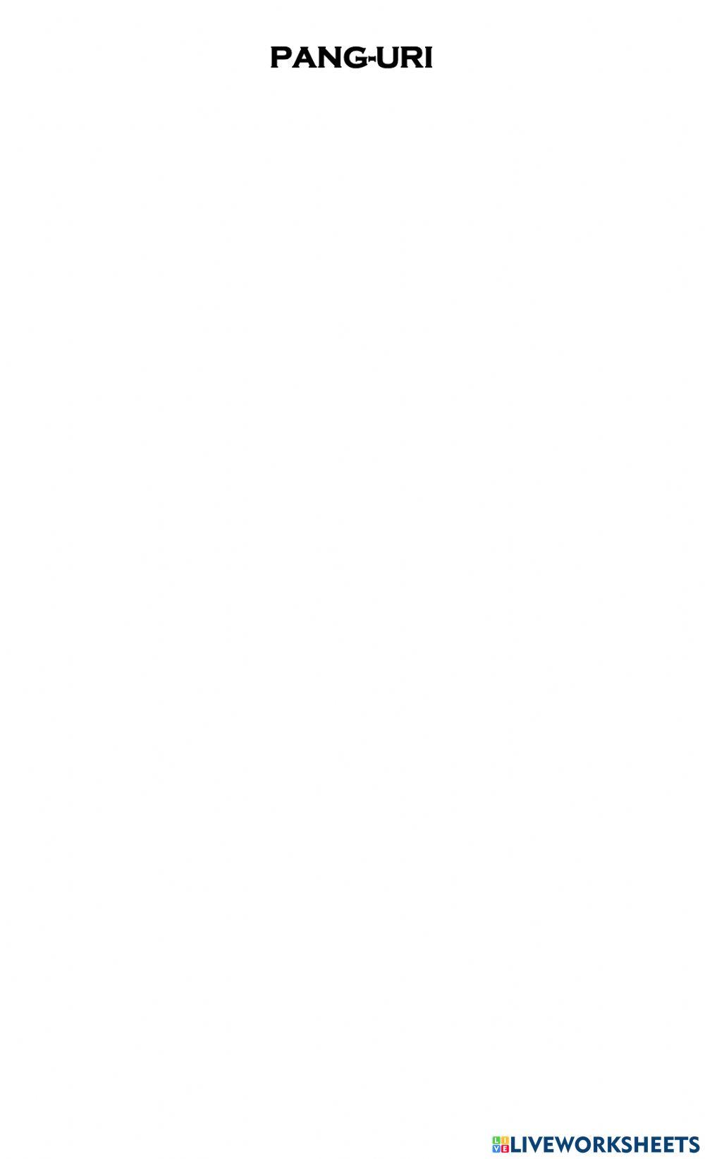 Pang-uri