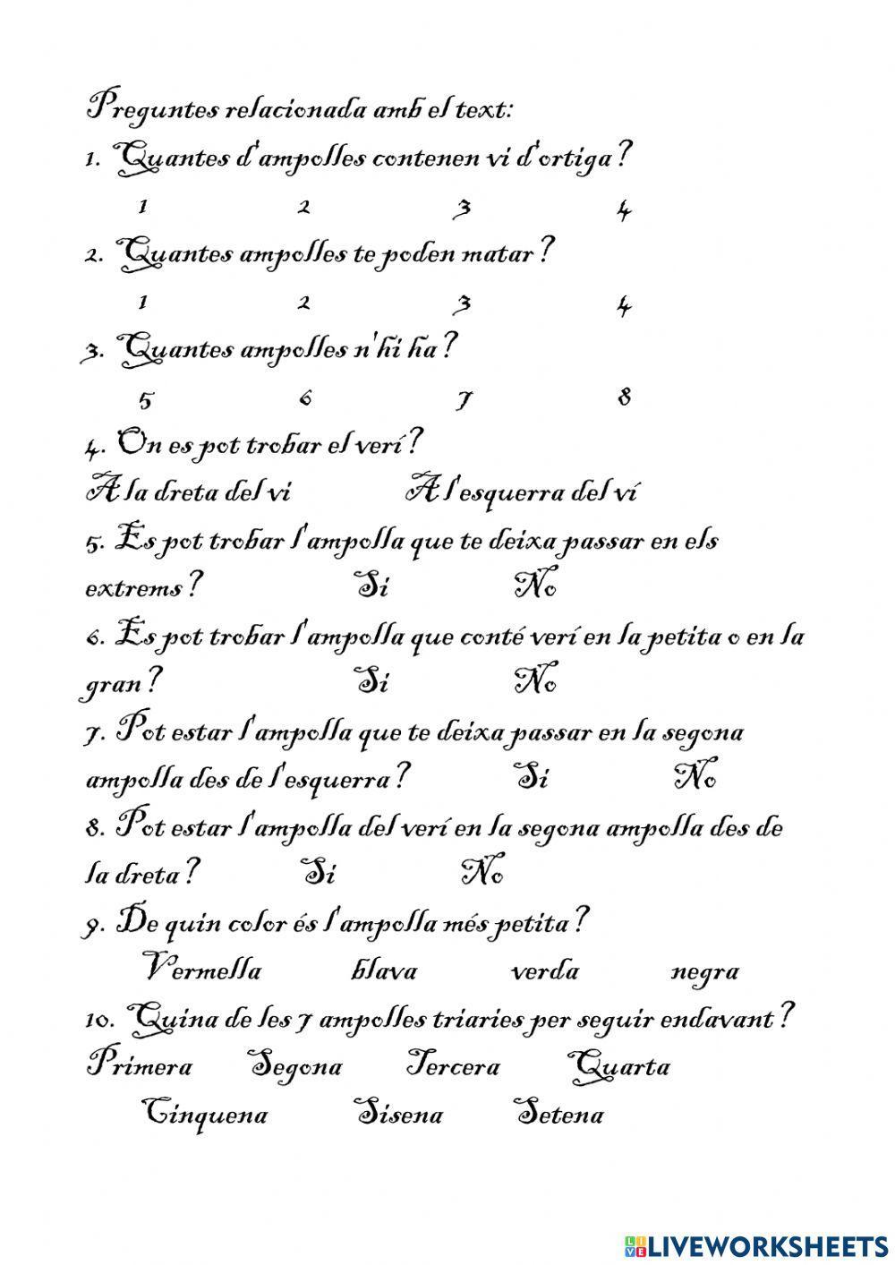 El verí de l'ampolla