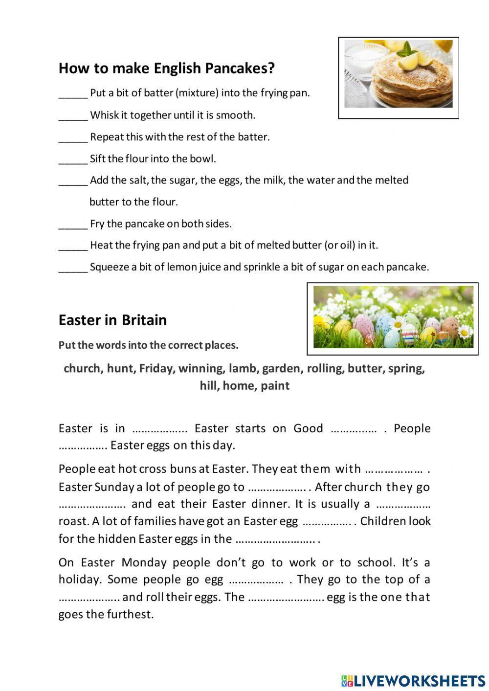 Easter in Britain