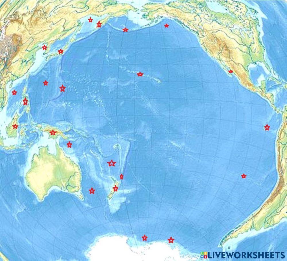 Номенклатура Тихого океану