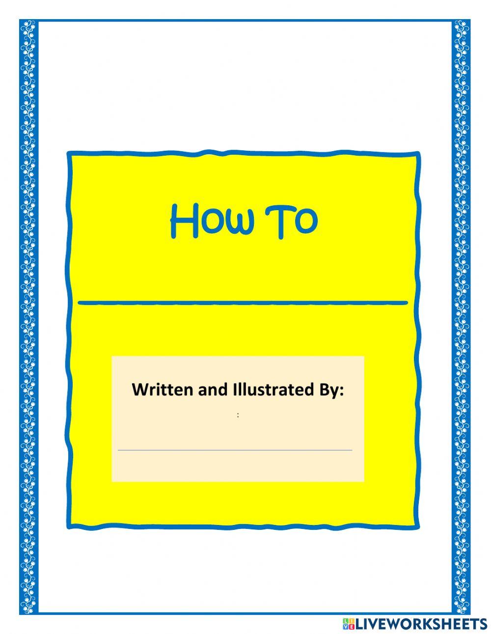 Writing a How to Book