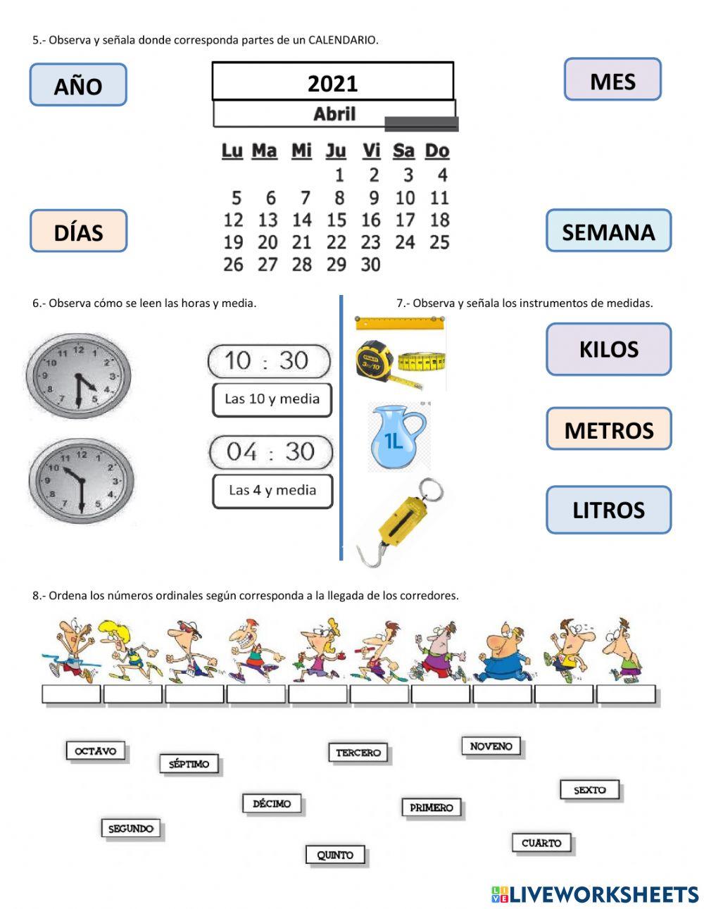 Evaluación de Matemática