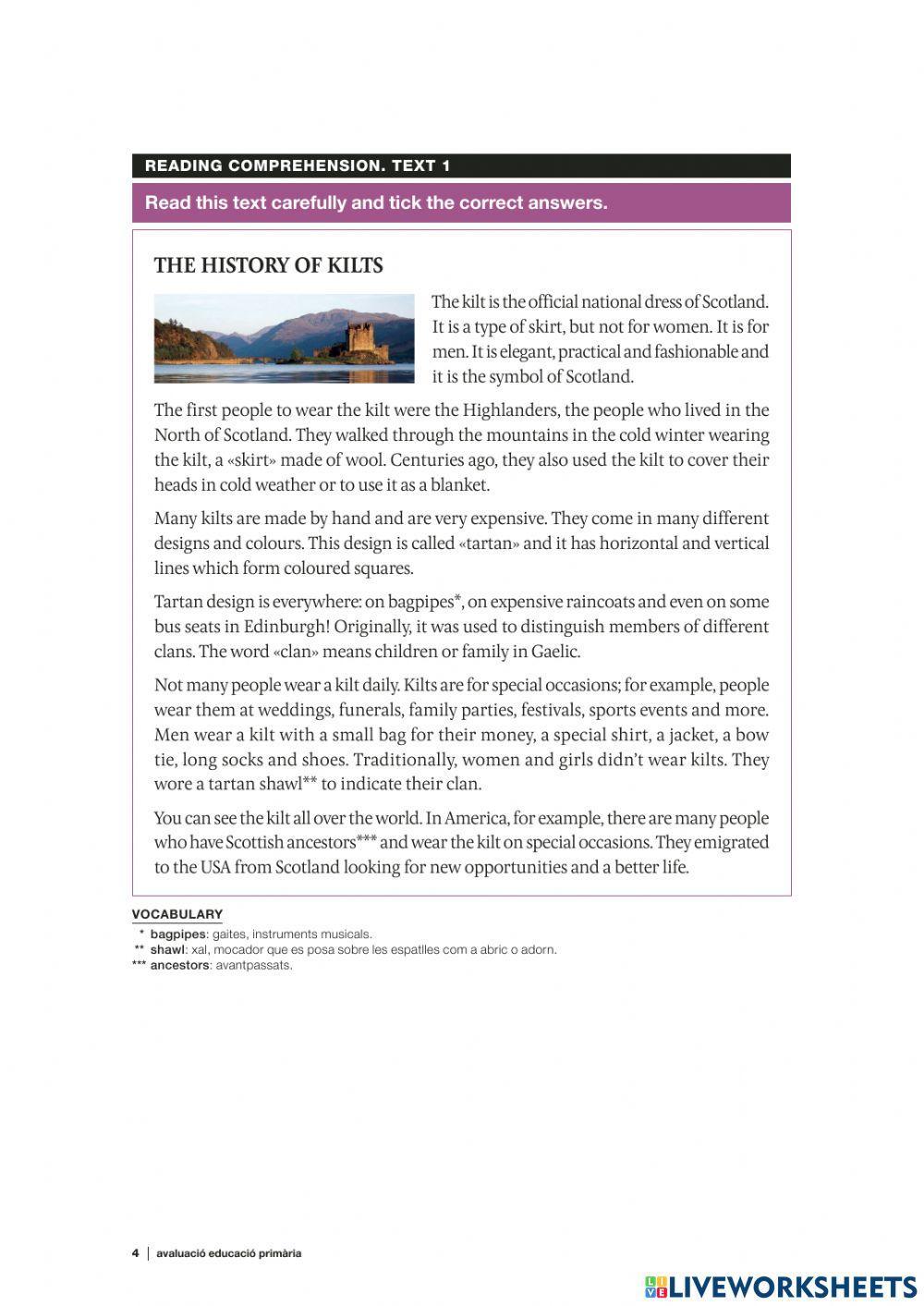 CB anglès 2019 listening + reading 1