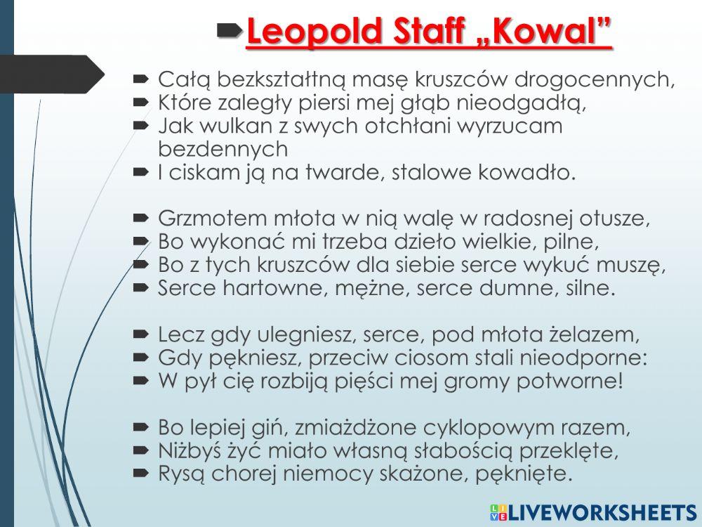 Leopold staff KOWAL