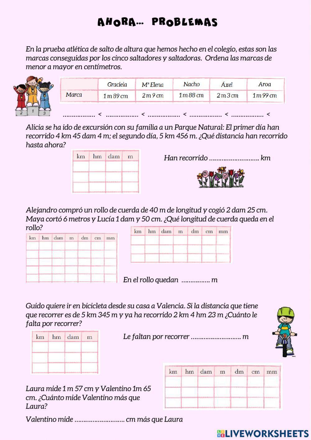 Sistema métrico decimal II