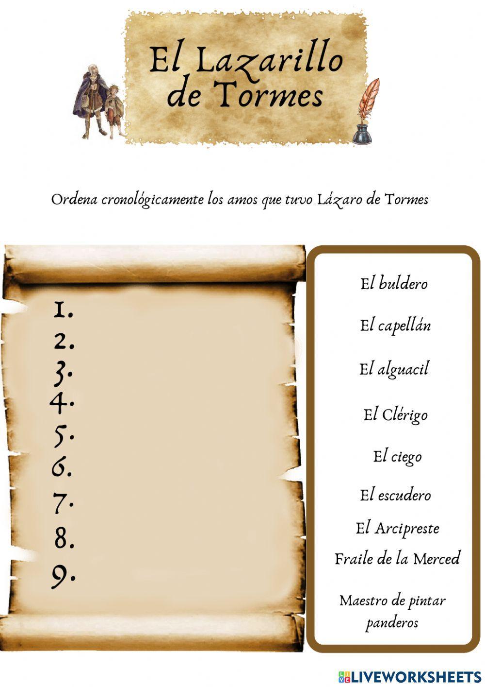 El Lazarillo de Tormes