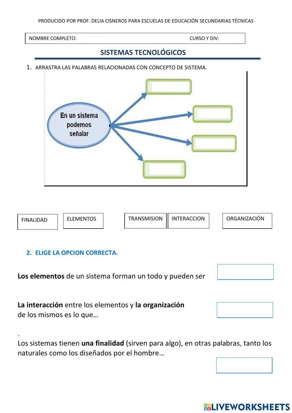 Sistemas técnicosII