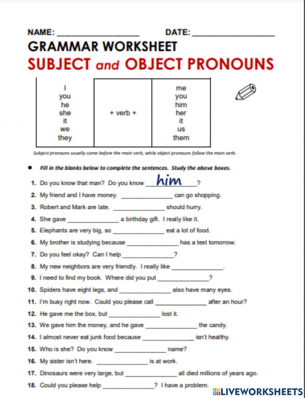 OD2-Week 3-Grammar-Pronouns