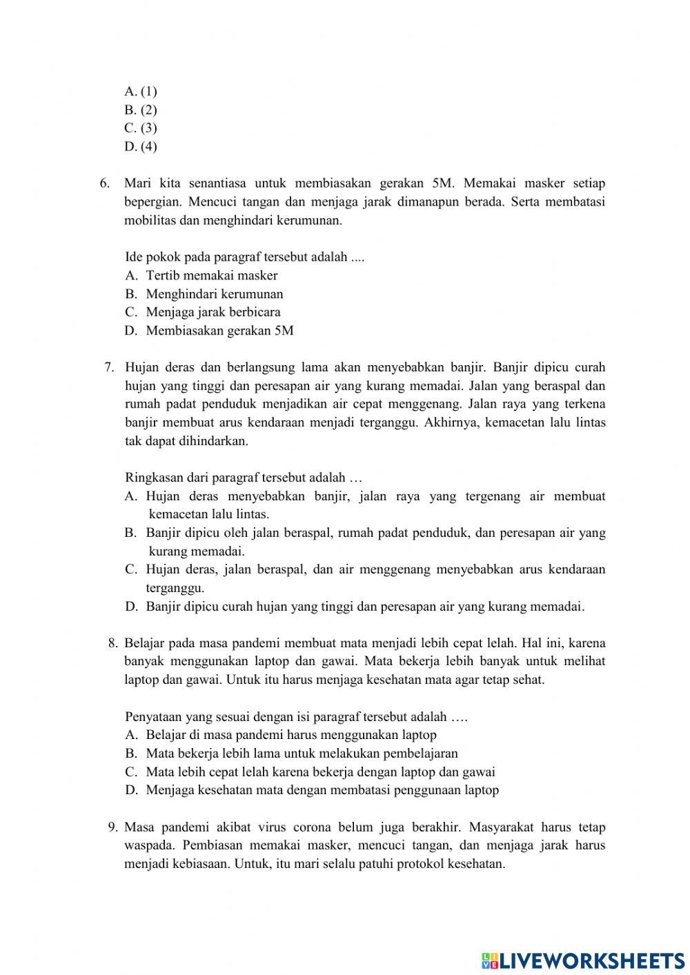 Latihan ASPD Bahasa Indonesia