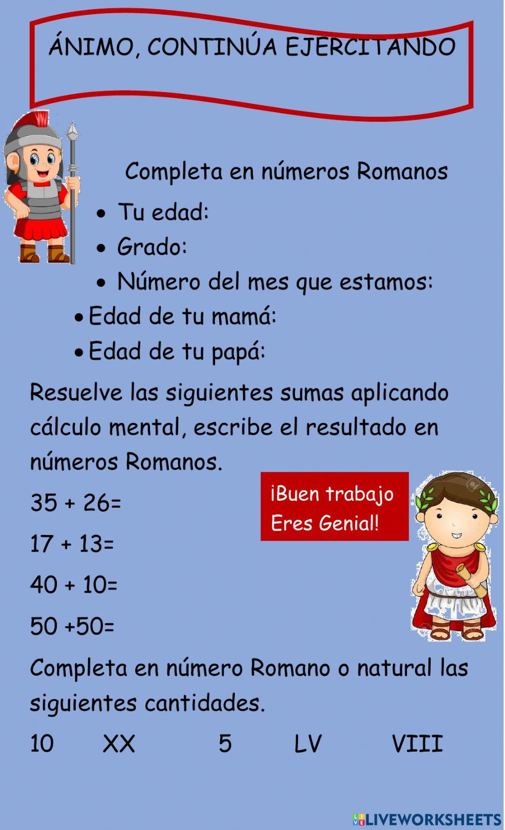 Números Romanos