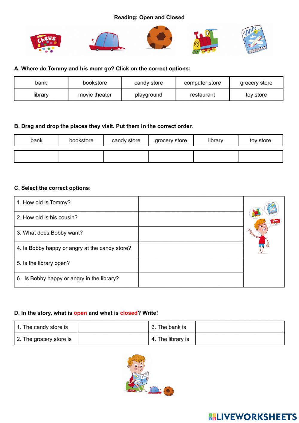 Reading: Open and Closed