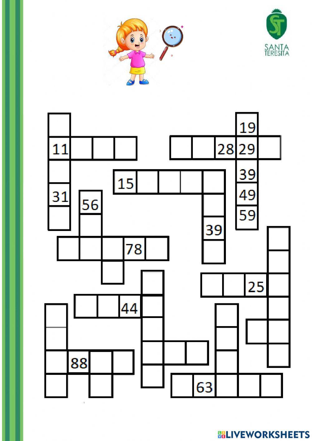 Completa el tablero del 100