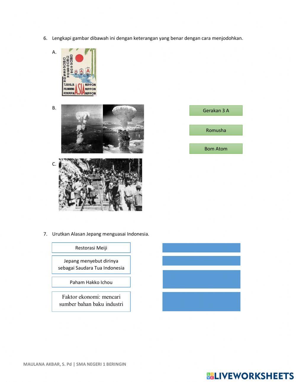 Elkpd Masa Pendudukan Jepang di Indonesia