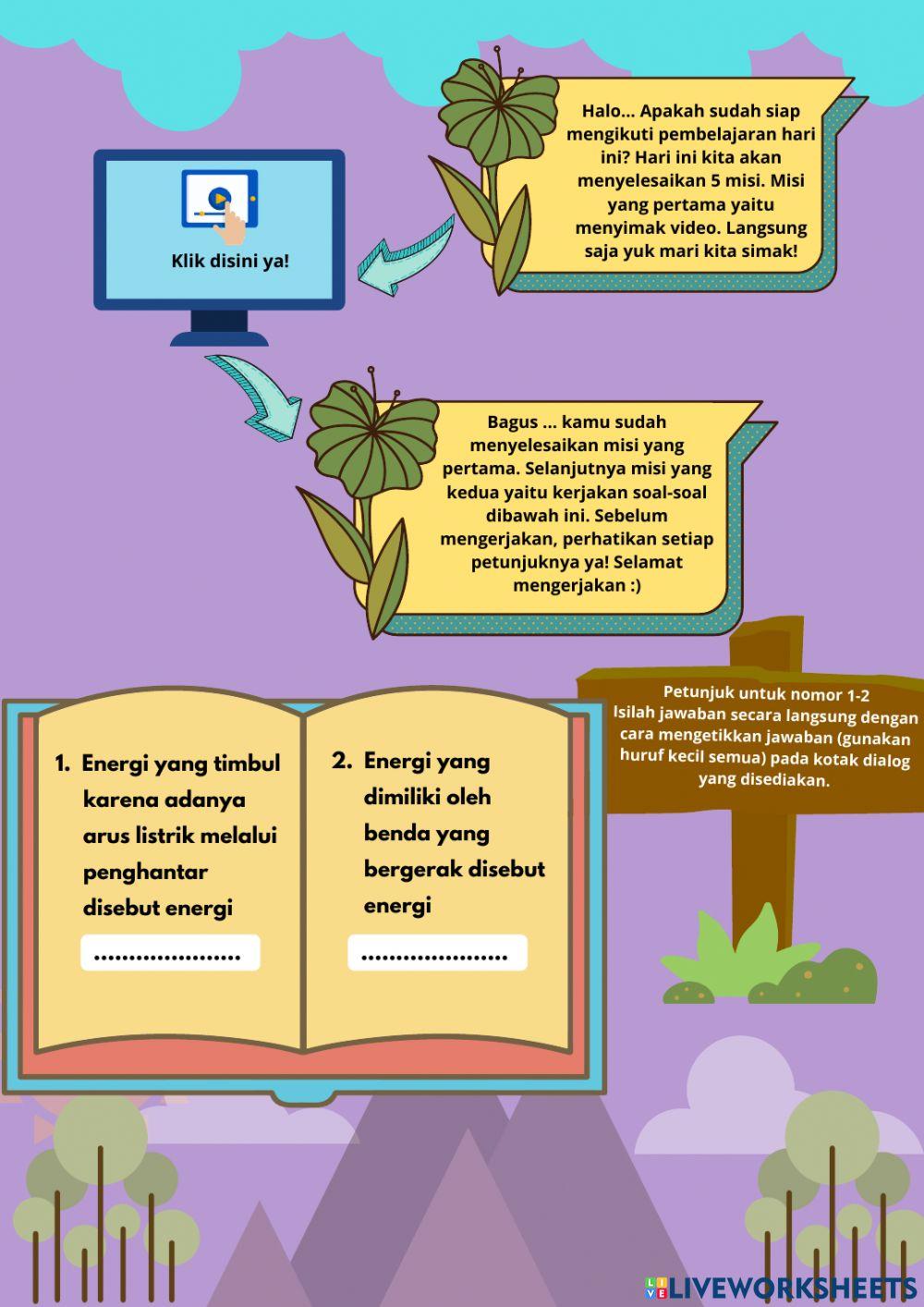 E-LKPD Interaktif Tema 9 Subtema 2 Pembelajaran 3 Muatan IPA Kelas 4 SD