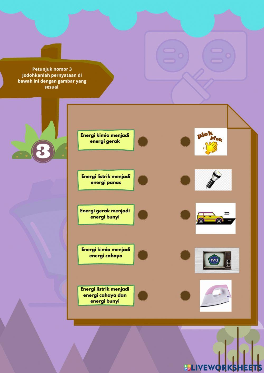 E-LKPD Interaktif Tema 9 Subtema 2 Pembelajaran 3 Muatan IPA Kelas 4 SD