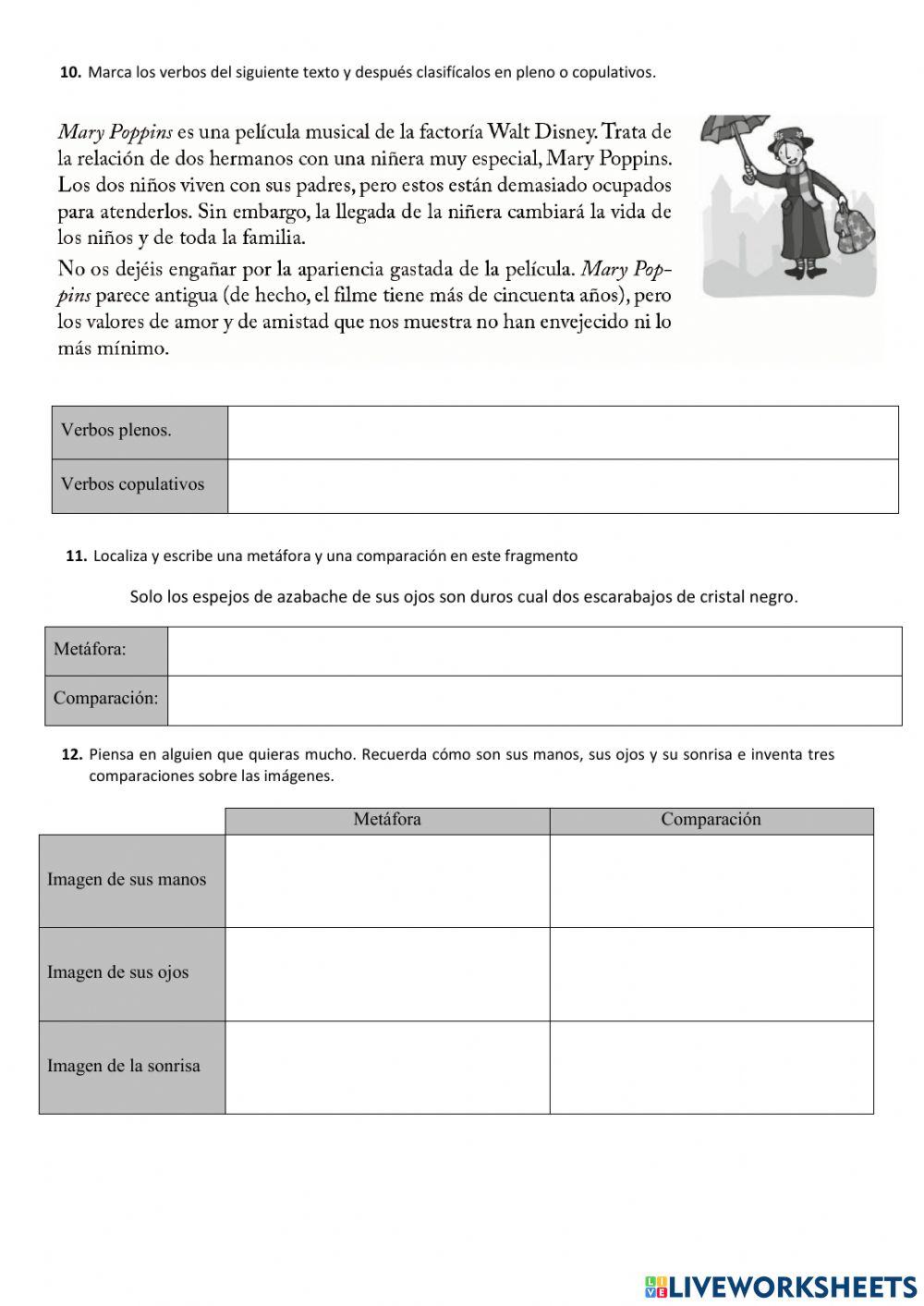 Actividades de lengua