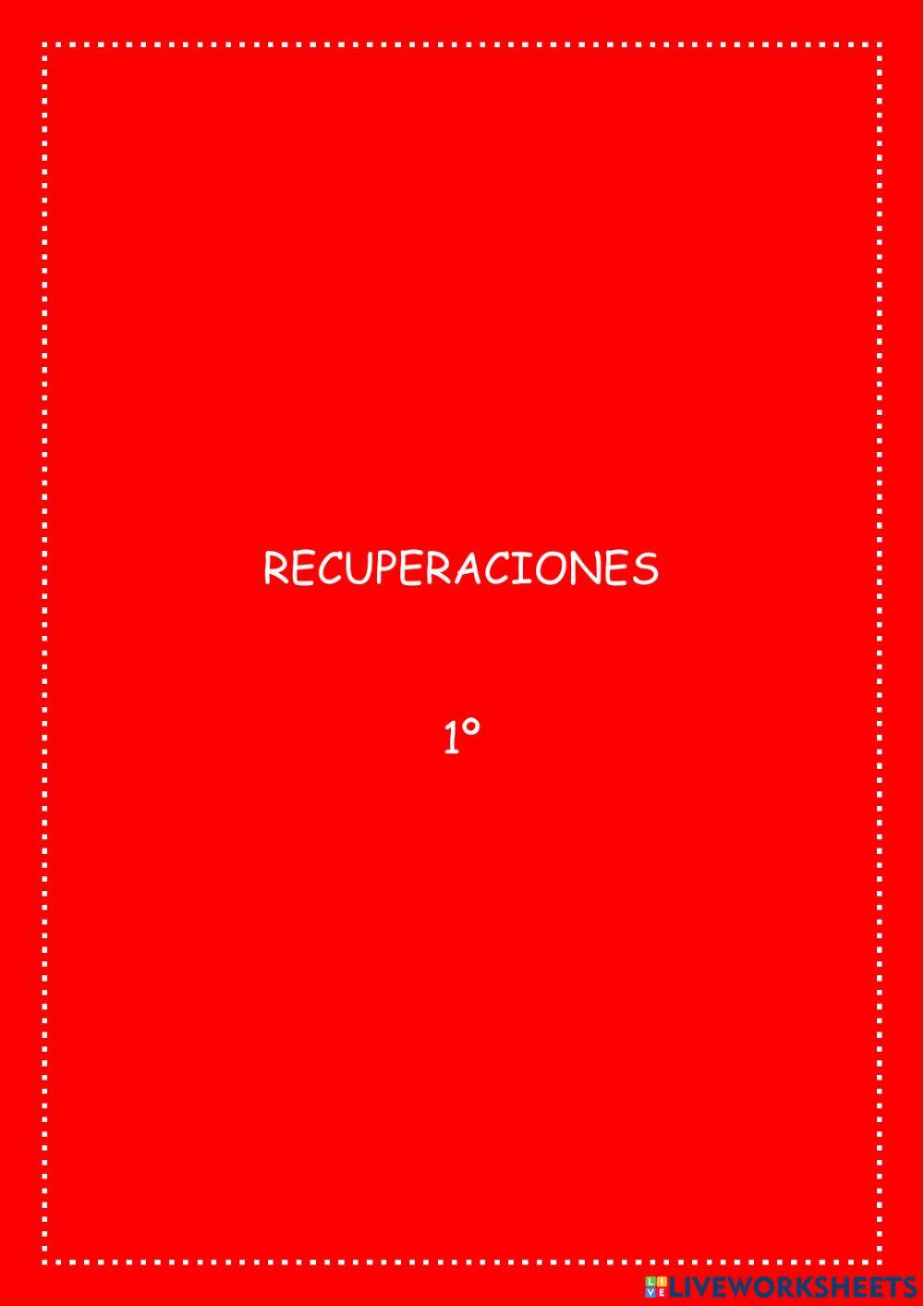 Recuperaciones