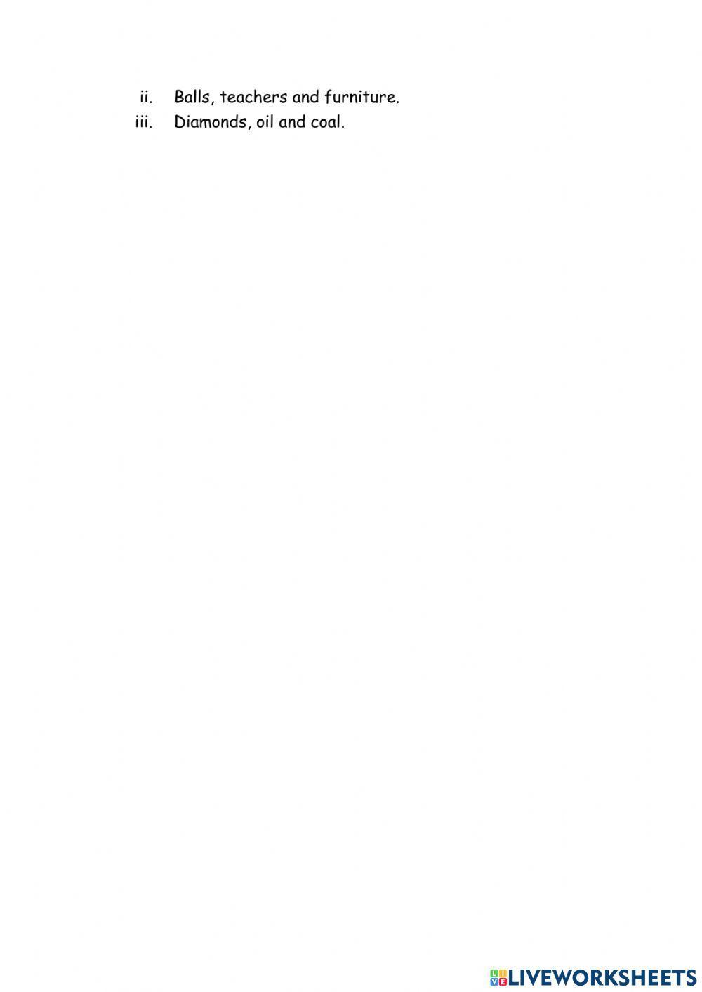 Resources and economy