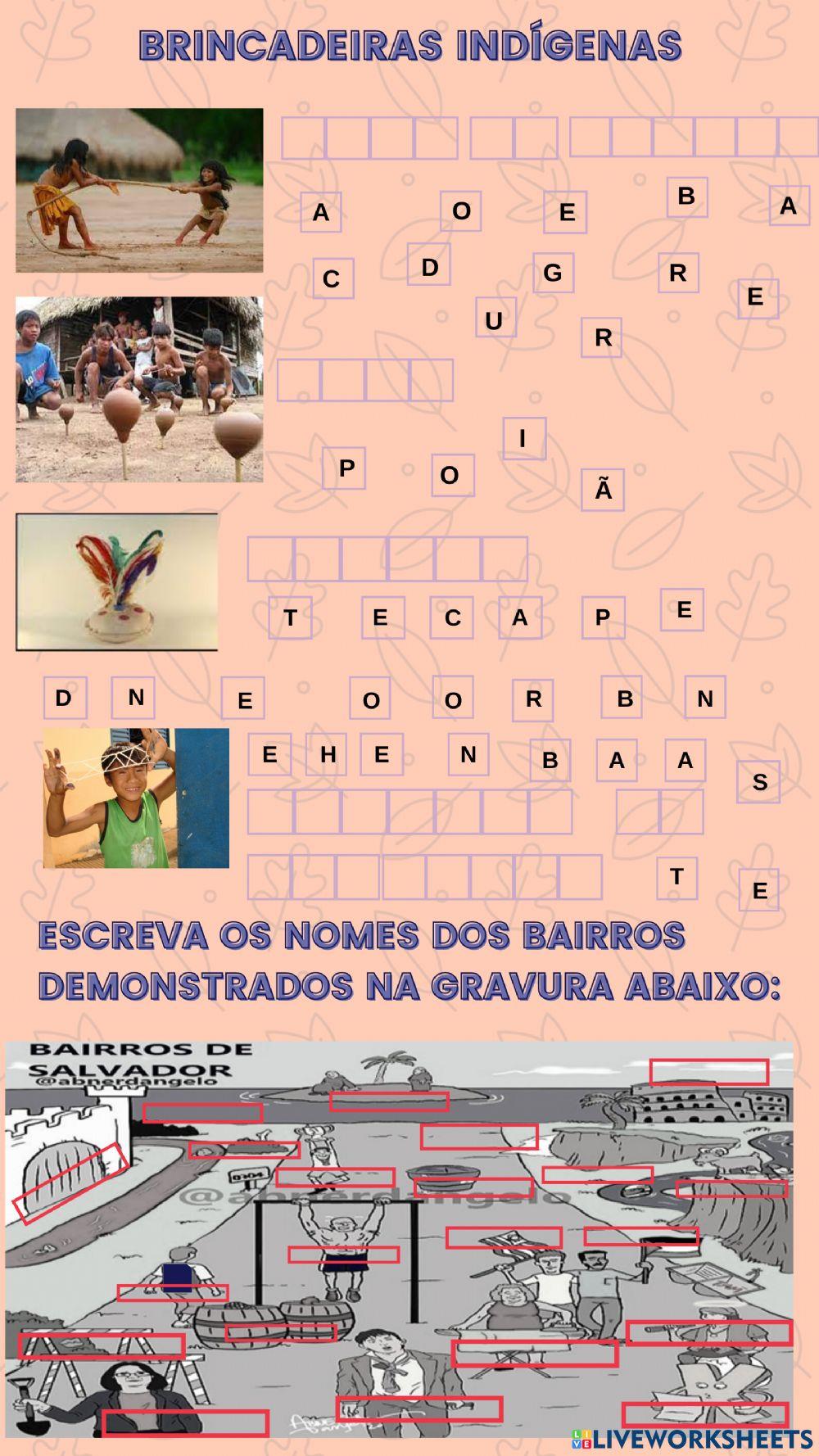 Brincadeiras indígenas