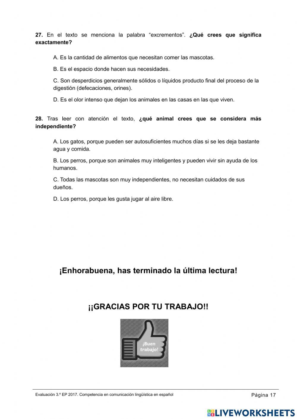 Lectura: regalo de cumpleaños