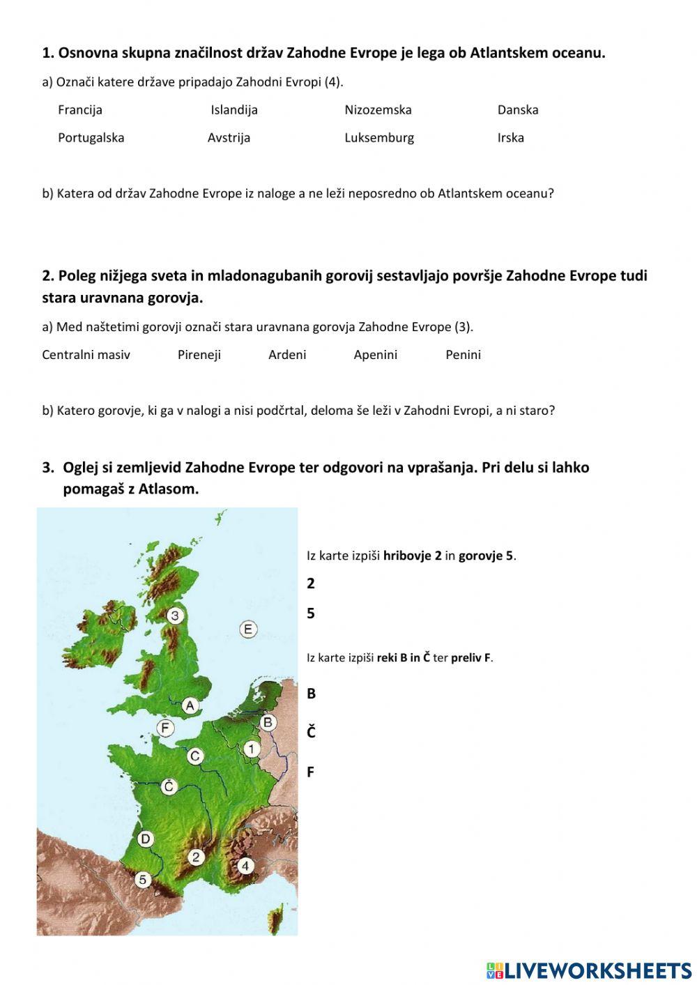 Geografija Za 6 Oddelenie